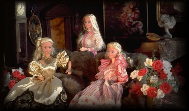 photo, Barbies in the style of John Singer Sargent (detail) http://www.erols.com/browndk/bigsarg.jpg