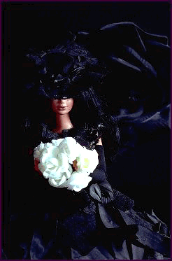 Photo - Bride in black dress