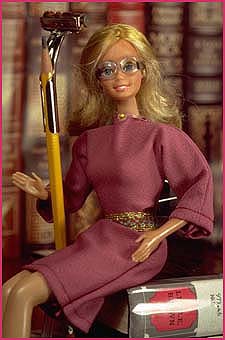 Photo - Barbie as a librarian