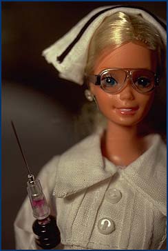 Photo - Barbie as a nurse