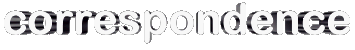 correspondence