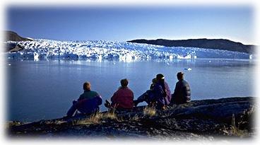 Summer night in the Disko Bay