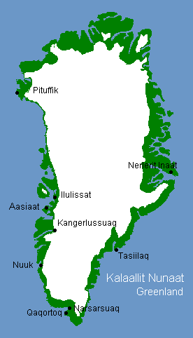Greenlandair charter bases