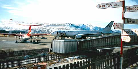 Direct flights to/from Ottawa, Copenhagen and Reykjavik