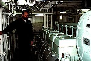 The engine is kept to the highest standards