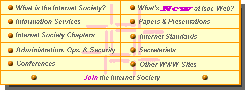 [Internet Society Menu Graphical Image-Map]