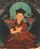 Thanka with Karmapa