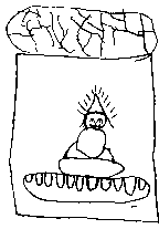 Karmapa painted by a child