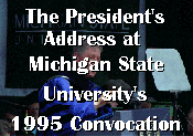 [Michigan State University's 1995 Convocation icon]