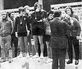 (Nordisk Mesterskap med Terje p� pallen)