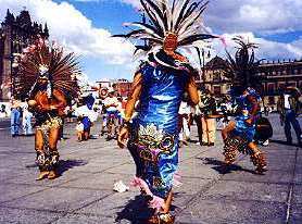 Blue skies in Mexico city