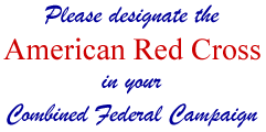 Designate the Red Cross in your CFC.