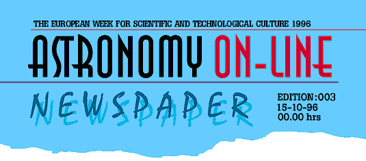 Edition 03 of the Astronomy On-line Newspaper