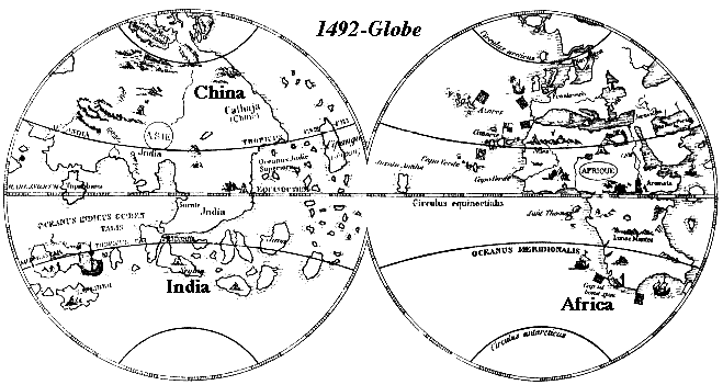 Billede : 1492 Globus